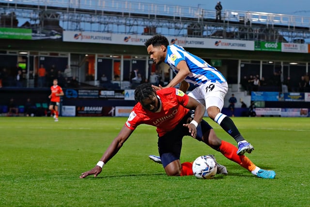 His pace made sure he could get Town out of a few tight spots when needed. Very fluid in his role, as he often ended up in a central position at times when tracking Holmes. Has definitely been one of Luton's most consistent performers this term.