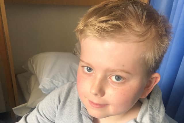 George Fox - known as Gorgeous George - who died 12 months after being diagnosed with an aggressive brain tumour, aged just 13
