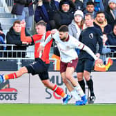 Luton wingback Alfie Doughty - pic: Liam Smith