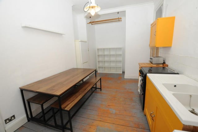 The kitchen is described as 'spacious'.