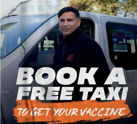 Vaxi Cabs have helped Luton raise its coronavirus vaccination take-up
