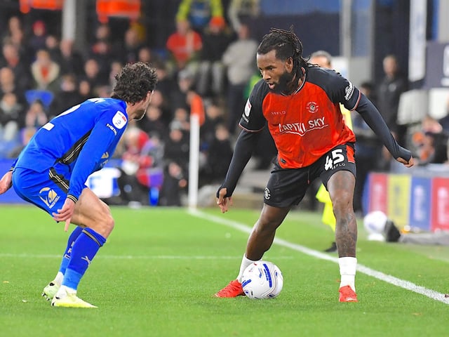 Yes, Donley got a brace, but this was the kind of performance Town wanted, as he thoroughly enjoyed going up against Sterry in the first half, particularly when his opponent picked up an early booking for tugging him back. Once that happened, the Jamaican international looked to get him at whenever possible, finding Naismith for a shot that was saved and then went on the outside to win a penalty as Sherry pulled him back once more, although avoided a red. Ran the show for a good 20 minutes in the second period, playing some terrific passes to set up his team-mates, while could and probably have scored himself. Off with 20 left to try and stay fresh for Peterborough.