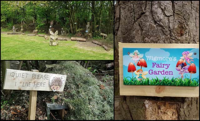 The relocated Wigmore Fairy Garden. Picture: Peter Appleyard
