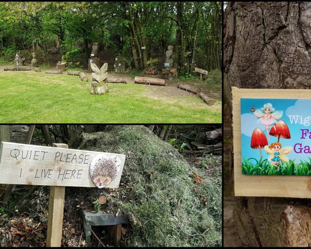 The relocated Wigmore Fairy Garden. Picture: Peter Appleyard