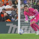 Josh Keeley stayed with the Hatters on deadline day - pic: Andy Fitzsimons