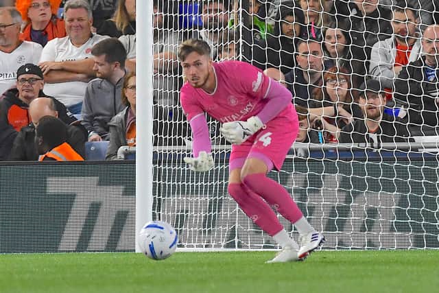 Josh Keeley stayed with the Hatters on deadline day - pic: Andy Fitzsimons