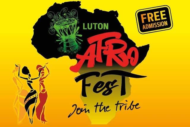 Luton Afro Fest poster. Pic: Unika