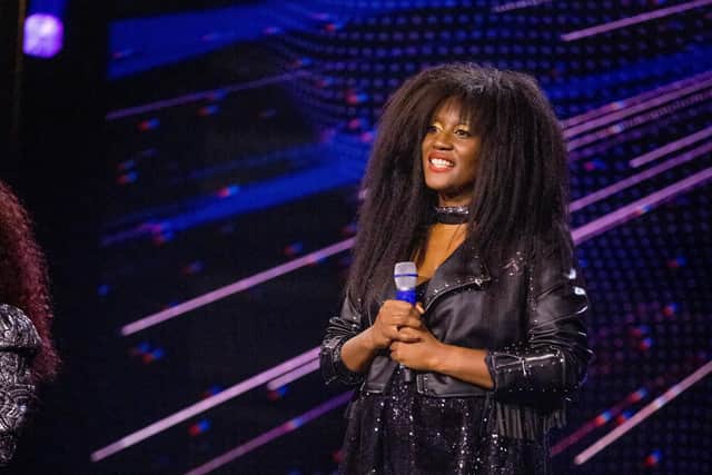 Gail on stage last week