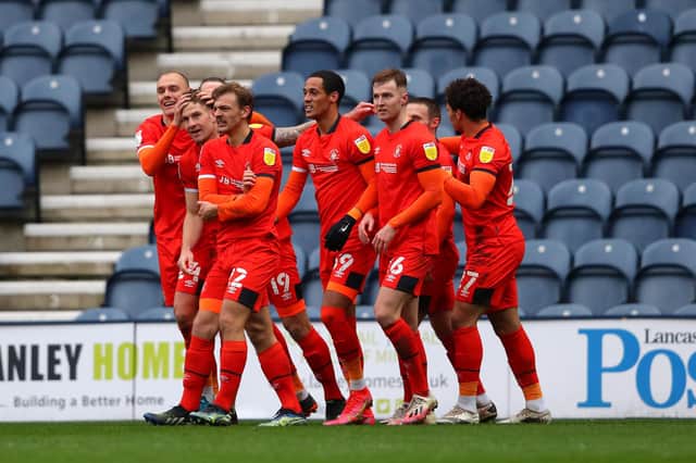 Luton Town's predicted end of season standing in Championship table. (Photo by Alex Livesey/Getty Images)