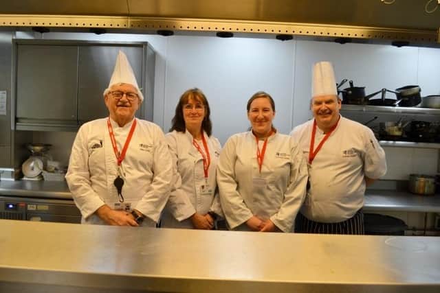 The Dunstable Catering Team at Central Beds College