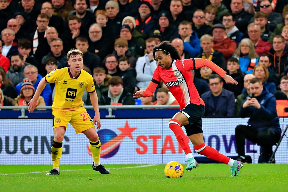Luton Red Line Luton chief challenges ex-Red Devils winger to produce his form off the ...