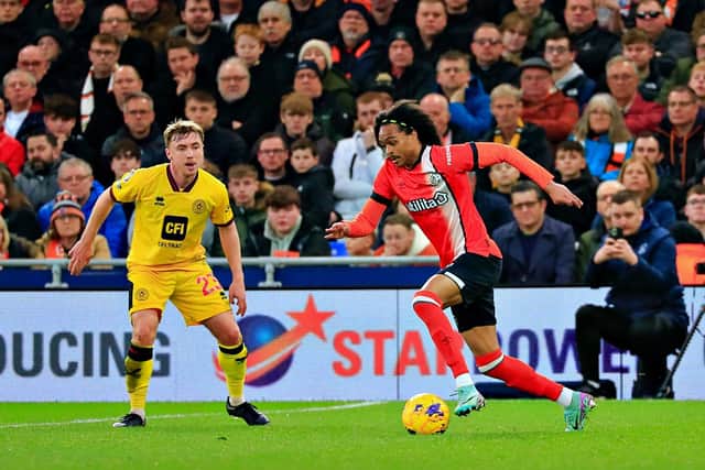 Tahith Chong impressed when coming off the bench against Sheffield United on Saturday - pic: Liam Smith