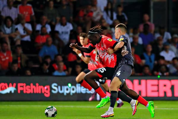 Attacker Admiral Muskwe has been recalled by Luton