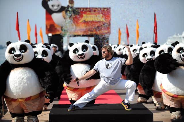 Jack Black is the voice of Kung Fu Panda(Photo FRED DUFOUR/AFP via Getty Images)