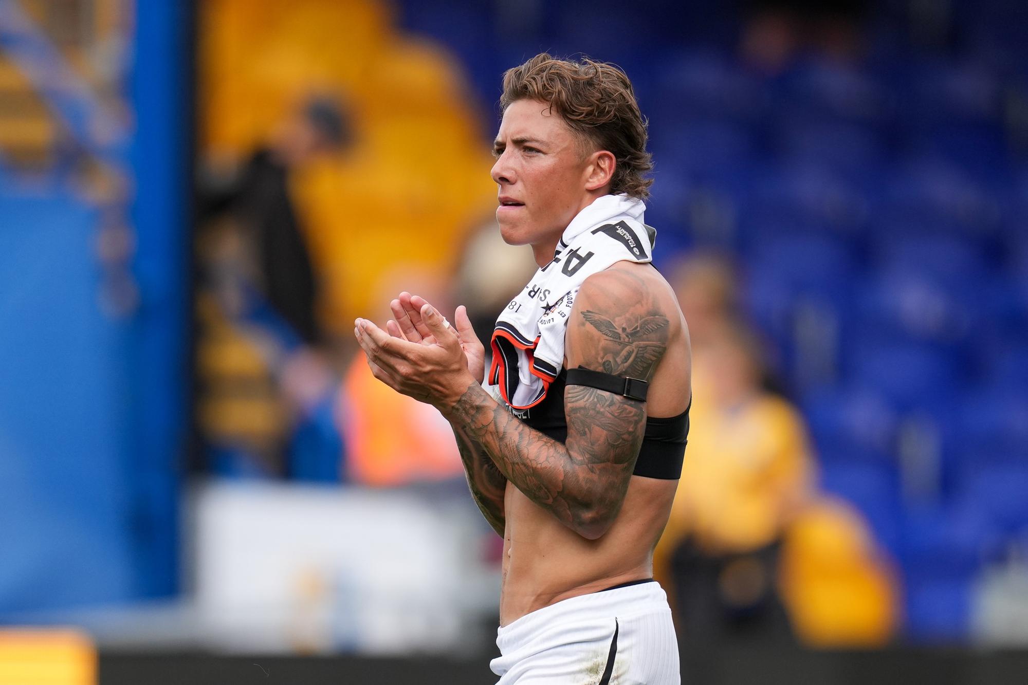 Good news for Luton as Ashby's groin injury isn't as bad as first feared