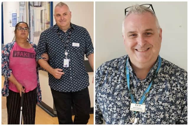Mark Chapman has spent much of his spare time working with the sight loss community, and is celebrating 20 years of helping blind and partially sighted kids and adults