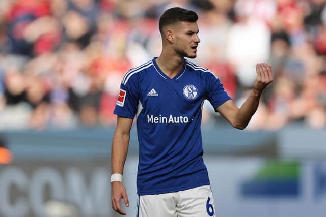 Tom Krauß, pictured during his time Schalke, is rumoured to be a target for the Hatters - pic: Christof Koepsel/Getty Images