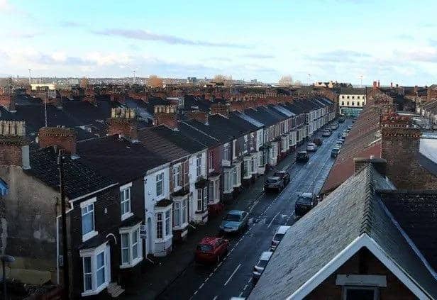Houses in Liverpool. Picture: Peter Byrne via PA