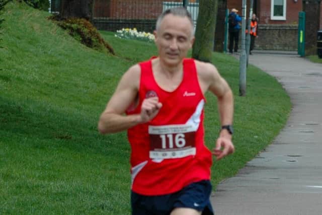 Race winner Mark Waine from Ampthill and Flitwick Flyers RC  (Photo: John Chatterley)