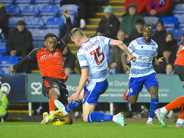 Back in the team having impressed when coming off the bench against Port Vale on Saturday, but unfortunate that his pass to Clark was picked off just outside the hosts' box, which allowed the Royals to break upfield with speed to get their early penalty. Was quite a progressive player on the night as he had six touches in the opposition area with two successful dribbles, but was also dispossessed three times as well, as sometimes his final ball was off meaning the Hatters weren't quite able to create enough clear-cut chances on the evening.