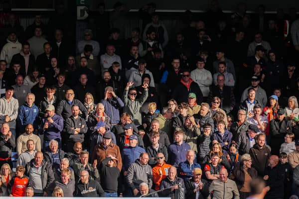 Luton fans at Wycombe on Saturday - pic: David Horn / PRiME Media Images