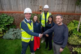Taylor Wimpey South Midlands celebrates partnership with Community Wood Recycling