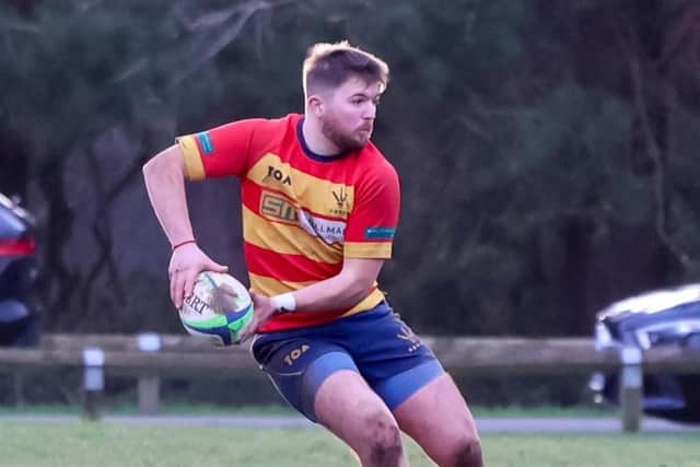 Passing it on: Stockwood Park's Kieran Taylor - pic: Steve Daly