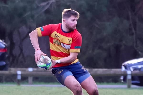 Passing it on: Stockwood Park's Kieran Taylor - pic: Steve Daly