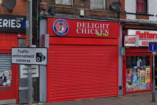 Delight Chicken on Chapel Street was given a rating of 1 on June 28, 2022. The inspector found but improvement was necessary for hygienic food handling and the cleanliness and condition of facilities and building; and major improvement necessary in the management of food safety.