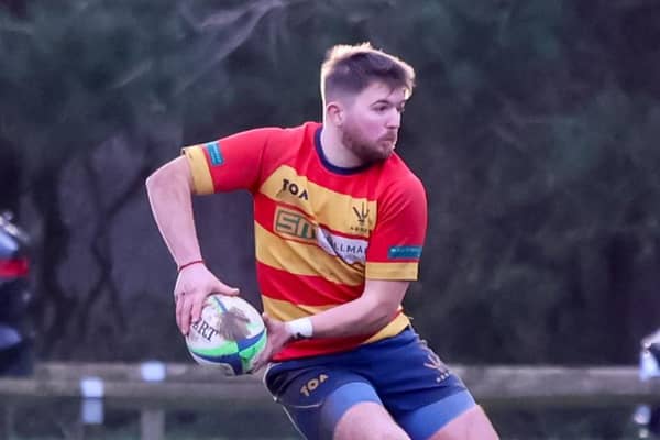 Star man: Kieran Taylor was in top form