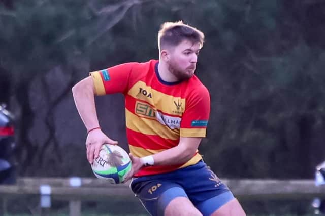 Star man: Kieran Taylor was in top form