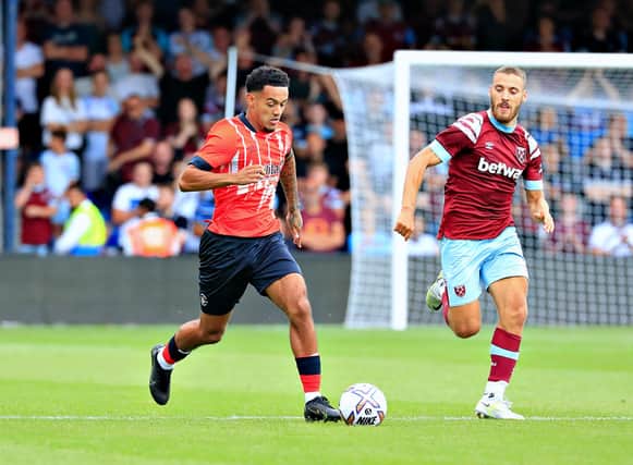 Town attacker Dion Pereira has joined Bradford on loan