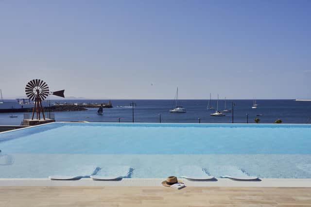 The Royal Level heated infinity pool