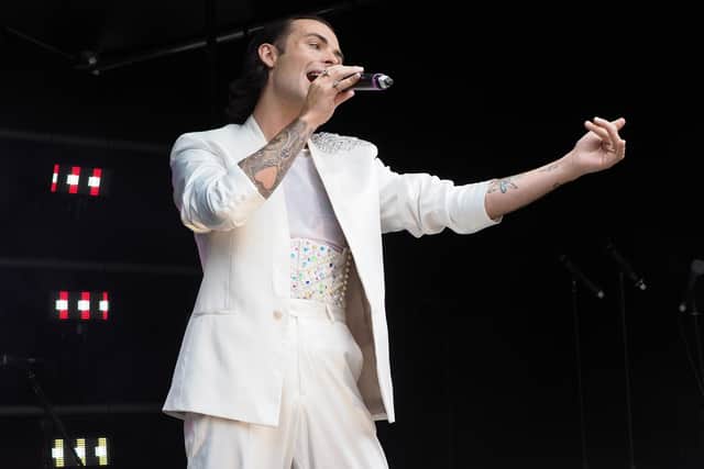Union J's Jaymi Hensley is a proud Lutonian who came to the town to perform on Saturday