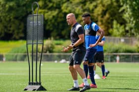 Alan McCormack and Zack Nelson during pre-season training in the summer - pic: David Horn / PRiME Media Images