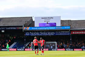 Luton's penalty against Wolves is given by VAR - pic: Liam Smith