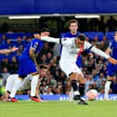 Carlton Morris goes for goal against Chelsea last week - pic: Liam Smith