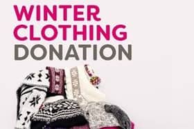 Warm clothing is needed to help people this winter