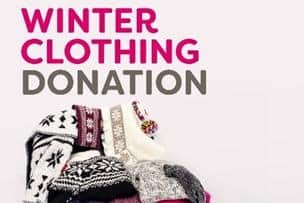 Warm clothing is needed to help people this winter