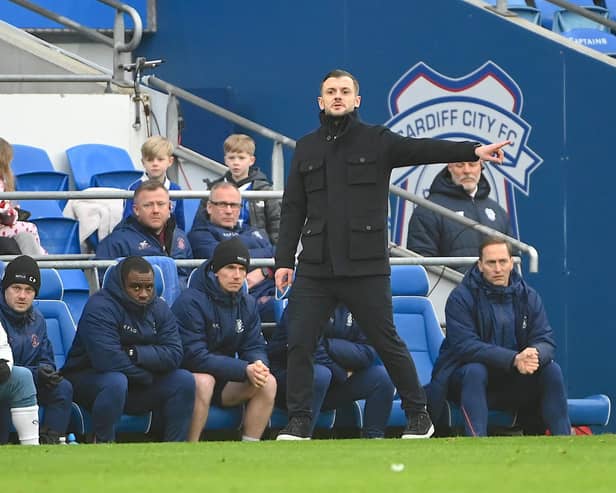 Hatters boss Jack Wilshere - pic: Andy Fitzsimons