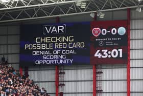 VAR will be used at Wembley later this month