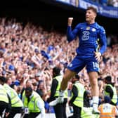Chelsea's Ross Barkley celebrates after scoring their side's second goal during the Premier League match against Watford at Stamford Bridge last year. (Photo by Clive Rose/Getty Images)