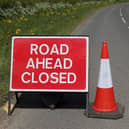 Road closed sign. Photo from David Davies PA Images