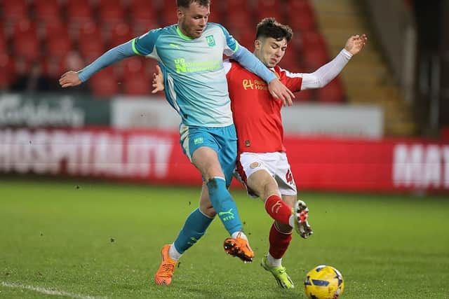 Dan Gore in action for Rotherham United last season - pic: Pete Norton/Getty Images