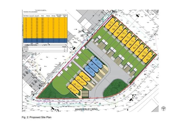 Site plan of the proposed development on the site of the former The Parrot public house in Luton. Pic: Luton Borough Council Development Management Committee agenda.
