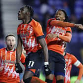 Elijah Adebayo scored a stoppage time winner for Luton in the FA Cup at Wigan on Tuesday night