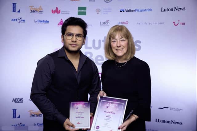 Manohar Reddy honoured as Adult Achiever of the Year at 2025 Luton Best ...