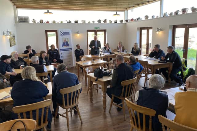 The rural crime meeting