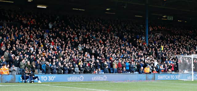 Luton's fans have sold out the away end at Peterborough this evening