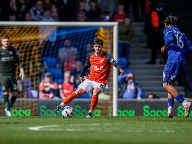 His kind of game, seeing plenty of the ball with Luton the better side from virtually the first whistle and carrying that on until the final one. Sharp and crisp with his passing, the midfielder always looked forward which allowed Palmer and co to shine. Also did his bit in landing on several second balls to make sure the Hatters dominated proceedings, s meaning Wimbledon weren't ever able to get much of a foothold. Corner was headed against the bar by Odoffin late in the second period, while after the break he had three shots inside the opening 10 minutes, one daisycutter flashing just wide, another saved and then put his best chance over the top from outside the box.